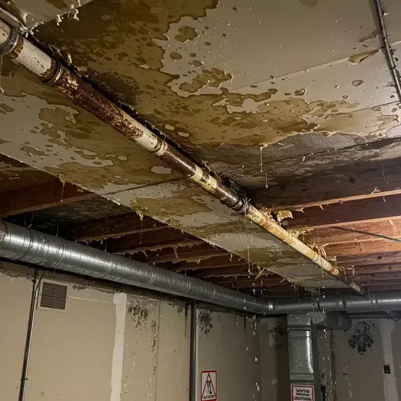 Ceiling Water Damage Repair in Harris, MN